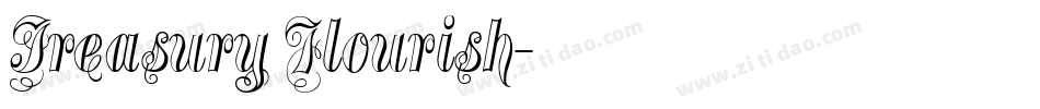 Treasury Flourish字体转换